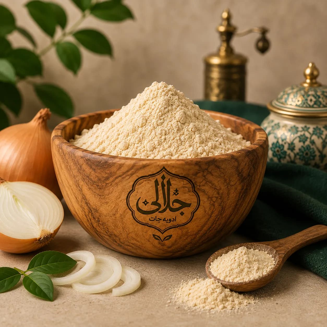 پودر پیاز خالص و با کیفیت 